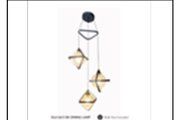 DL6164/3 BK DINING LAMP INCLUDED