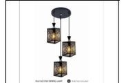 DL6162/3 BK DINING LAMP INCLUDED