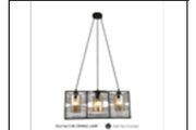 DL6166/3 BK DINING LAMP INCLUDED