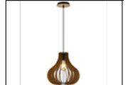 5023 WOOD DINING LAMP INCLUDED