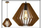 D6303/1 WOOD COLOR DINING INCLUDED LAMP