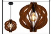 D6305 WOOD DINING LAMP INCLUDED