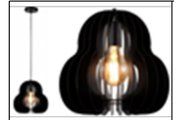 D6308 BK DINING LAMP INCLUDED