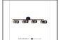DL6407/4 BK CEILING LT INCLUDED