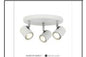 DL6408/3 WT CEILING LT INCLUDED