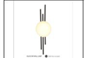 DL6433 BK WALL LAMP
