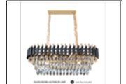 DL6505/800 BK+GD PARLOR LAMP INCLUDED