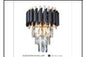 DL6504/250 BK+GD WALL LAMP INCLUDED