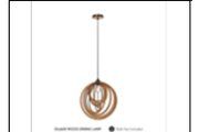 DL6608 WOOD DINING LAMP INCLUDED