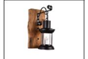 DL6707 BK WALL LAMP INCLUDED