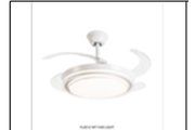 FL2012 WT FAN LIGHT