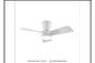 F4-WH FAN LIGHT? 32 inch?