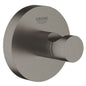 Grohe Essentials Robe hook brushed hard graphite