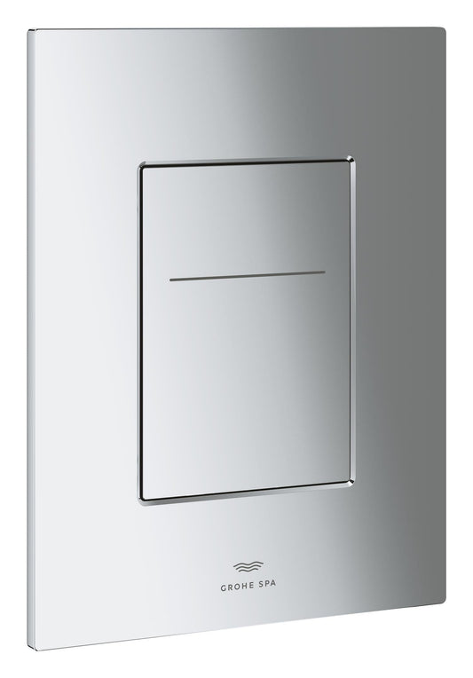 LAUNCHING MAY 2026 Grohe Spa Flush Plates Square With Silk Motion Technology Chrome