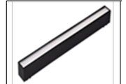 VT830A BK 3000K MAGNETIC TRACK LT 18W