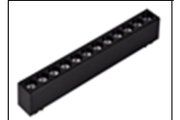 VT830B BK 6500K MAGNETIC TRACK LT 12W