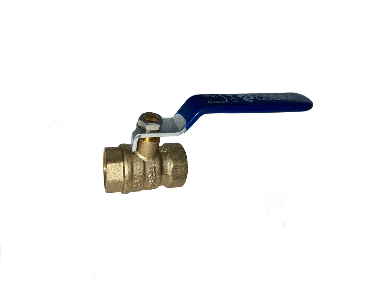 Cobra Ballvalve 1"FI Rough Brass