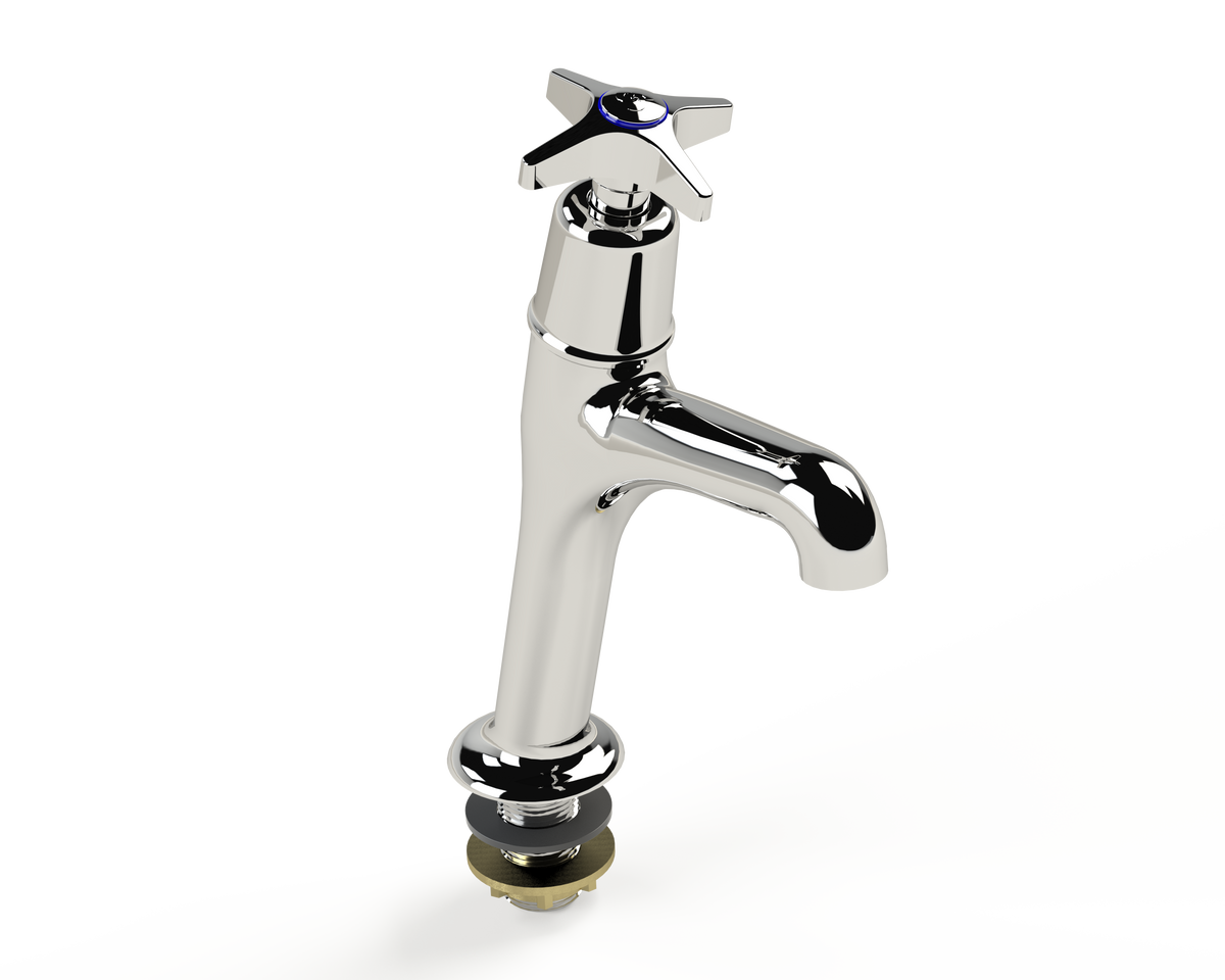 Cobra Star Original Light Pattern Raised Pillar Tap 1/2 MI Chrome