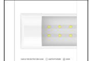 0.6M A3 18W BATTEN TUBE CLEAR