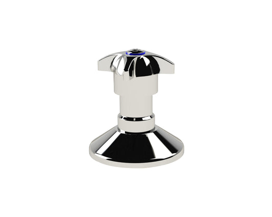 Cobra Star Heavy Pattern Stoptap Underwall 1/2 FI Chrome