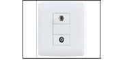 S1-389TS TV Socket + SAT Socket(4X4)