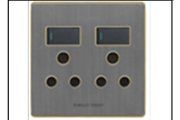 S13-209D 2xSA Socket (4X4)