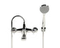 Cobra Star Heavy Pattern Bath Diverter Mixer Wall Type & Handshower Set 3/4 MI Chrome