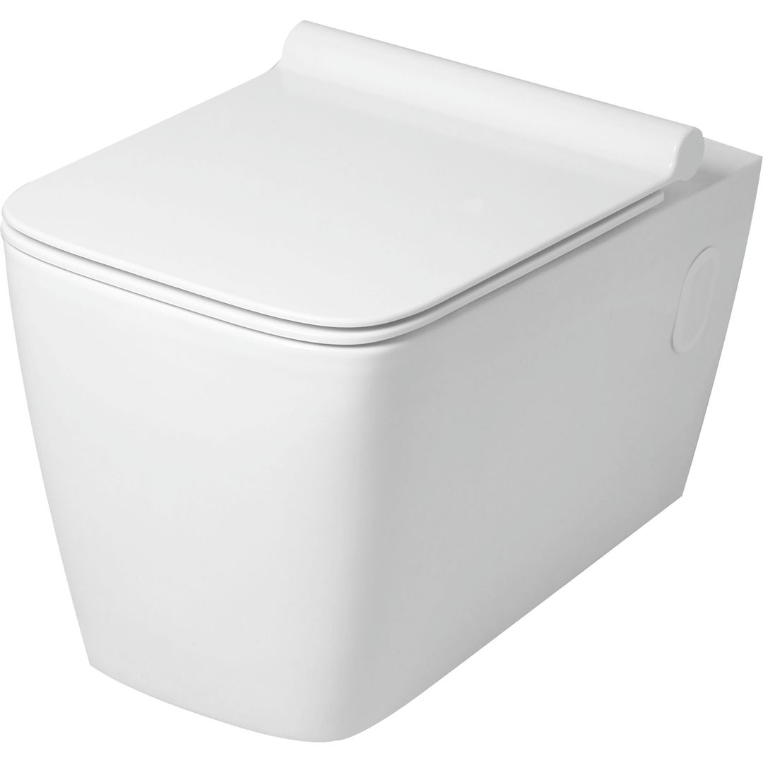 Vaal Refine Pan Back Inlet Back To Wall White