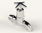 Cobra Star Original Light Pattern Bibtap Plain 3/4 MI Chrome