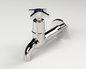 Cobra Star Original Light Pattern Extended Bibtap 1/2 MI Chrome