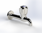 Cobra Stella Original Light Pattern Extended Bibtap 1/2 Chrome