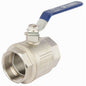 Cobra Ballvalve Steel Handle 1"FI Nickel Plated