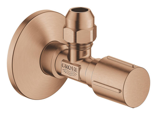 LAUNCHING MARCH 2026 Grohe Angle Valve 1/2? Brushed Warm Sunset