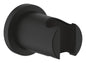 Grohe Rsh Shower Holder, Non Adjustable, Round Collar Phantom Black