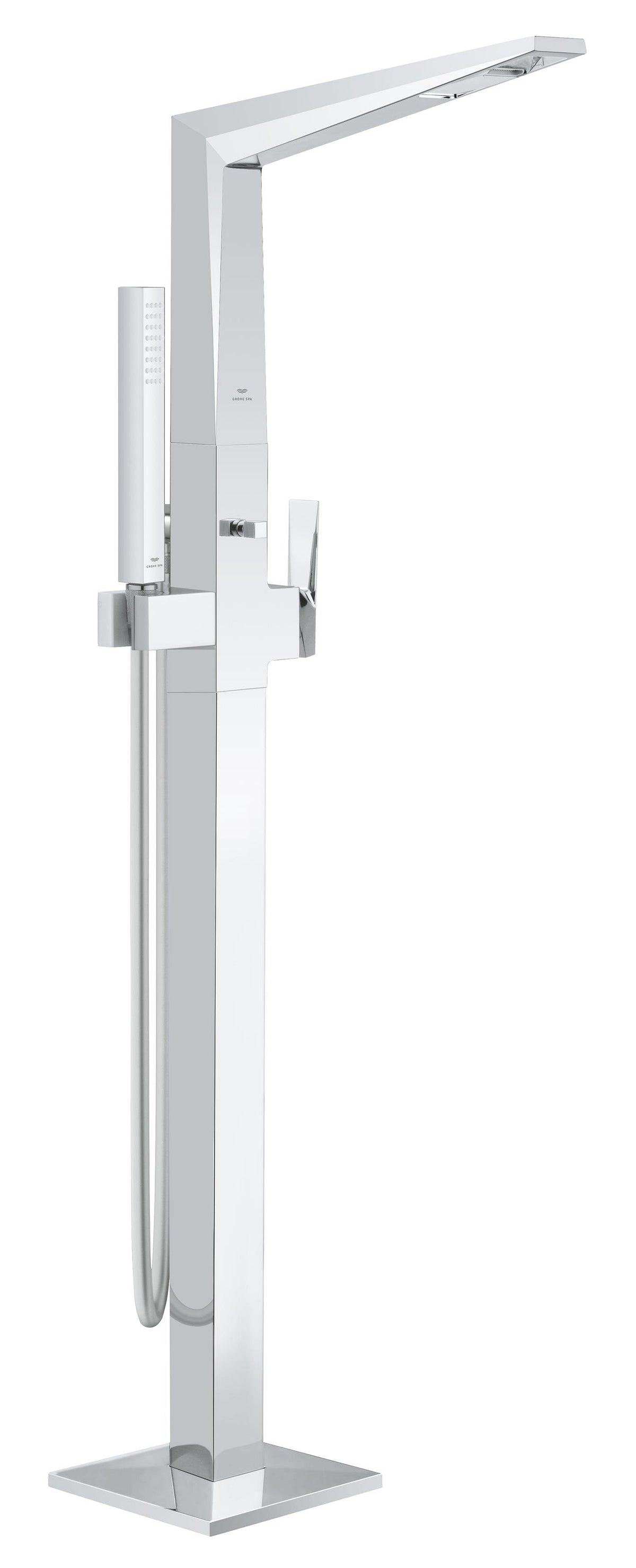 Grohe Allure Brilliant Single-Lever Bath Mixer 1/2", Floor Mounted Chrome