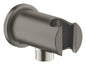 LAUNCHING MARCH 2026Grohe Rain Shower Wall Union With Holder Brushed Hard Graphite