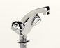 Cobra Stella Original Light Pattern Basin Mixer Cast Spout Plug&Chain 1/2 Chrome