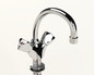 Cobra Carina Original Light Pattern Sink Mixer Pillar Type Swivel 1/2 Chrome