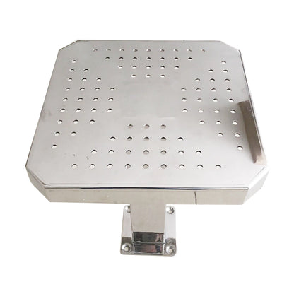Stainless Steel Whudhu Chair Incl Stainless Steel Bolts - ROUND ONLY