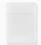 Hospitality 100% Cotton 300TC Sateen Stripe White DOUBLE