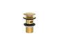 Cobra Seine Waste Basin Click Slotted Brushed Gold