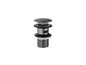 Cobra Seine Waste Basin Click Slotted Brushed Gun Grey