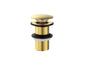 Cobra Seine Waste Basin Click Unslotted Brushed Gold