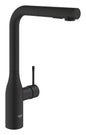 Grohe Essence Ohm Sink L-Spout Dual Spray Phantom Black