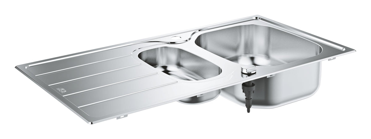 Grohe K200 Stainless Steel Sink with drainer stainless steel