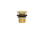 Cobra Seine Waste Bath Unslotted Brushed Gold