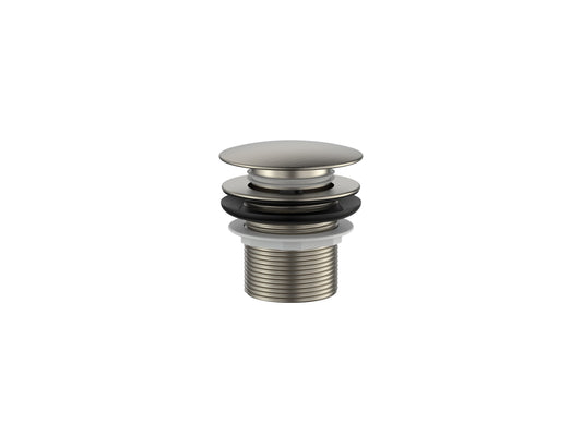 Cobra Seine Waste Bath Unslotted Brushed Nickel