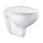 Grohe Bau Ceramic Wall hung WC set alpine white