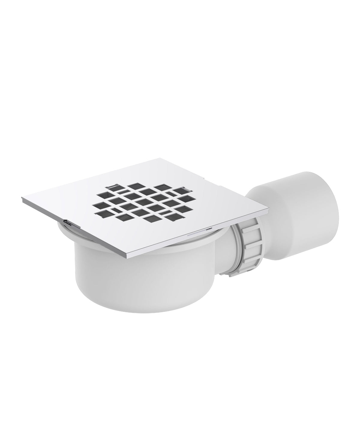 Cobra Seine Shower Waste Square Chrome