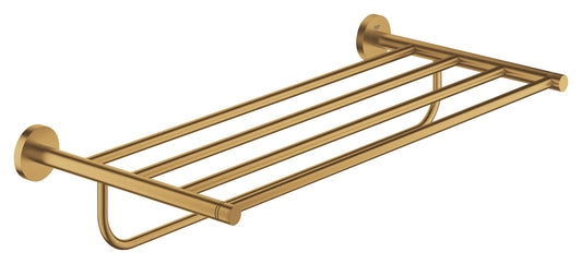 LAUNCHING MARCH 2026 Grohe Essentials Multi Bath Towel Rack Brushed Cool Sunrise